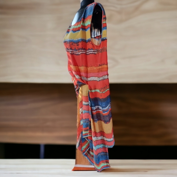 Rachel Roy Flowy Asymmetrical Dress - Picture 2 of 10